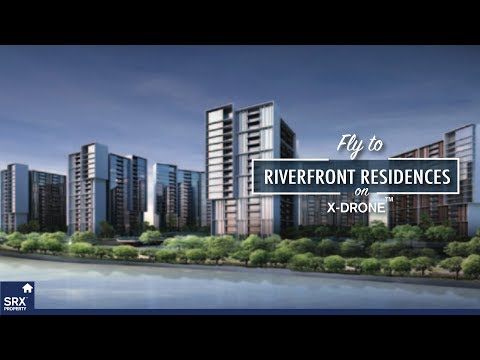 Riverfront Residences on X-Drone