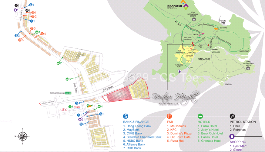 bestari heights bukit indah location map