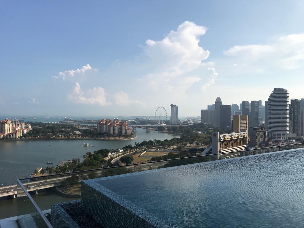 Kallang Riverside - Actual view showflat visit 1