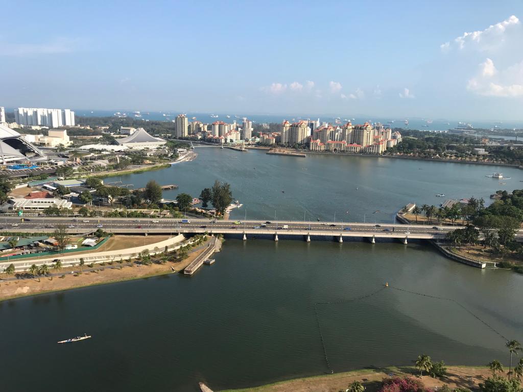 Kallang Riverside - Actual view showflat visit 4