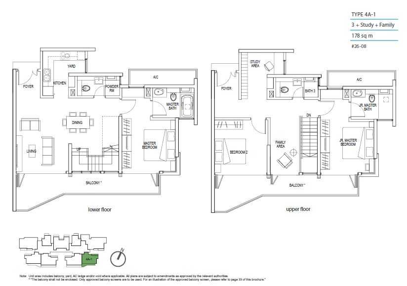 kallang-riverside-floor-plan-3bed+study+family-4A1