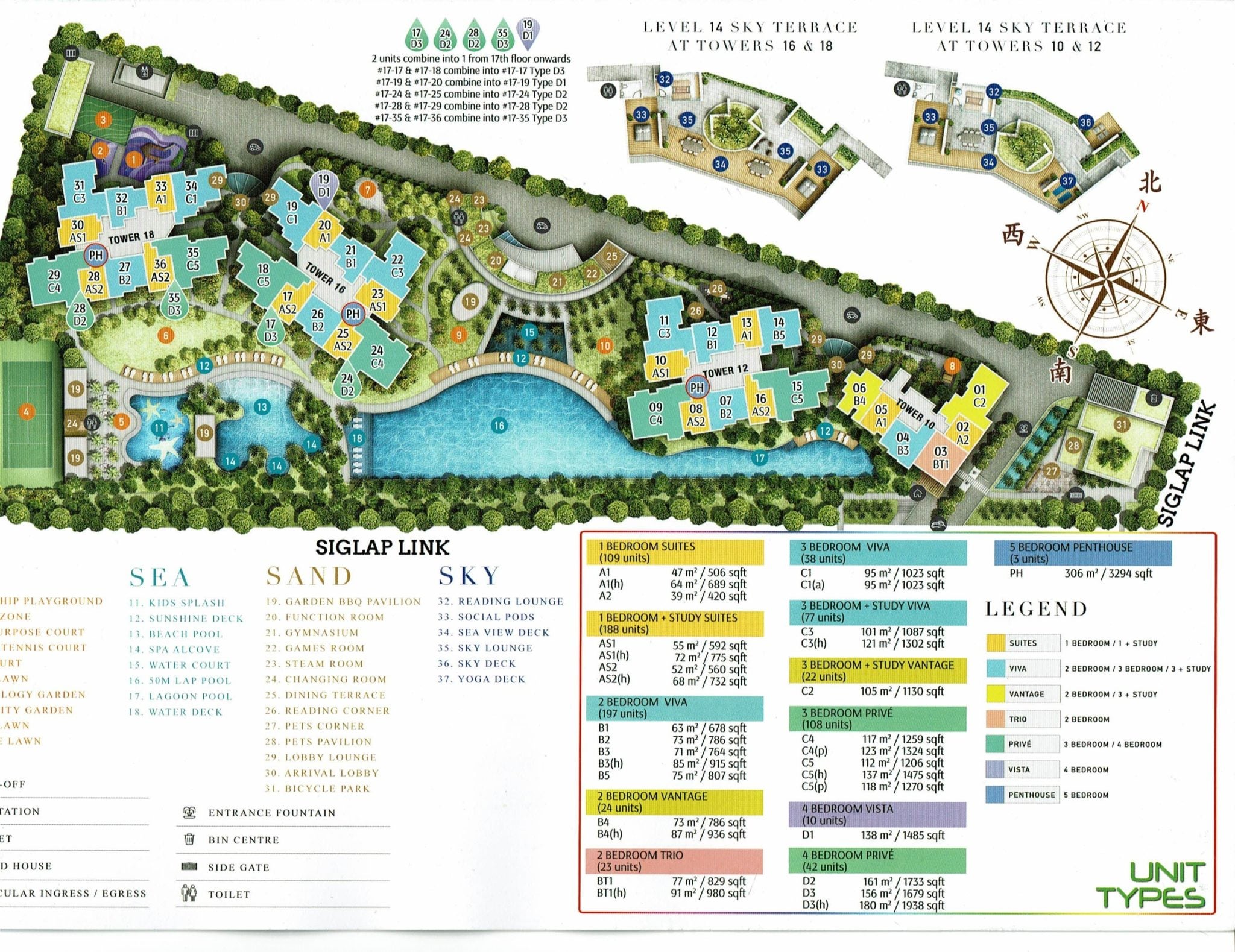 Seaside Residence Siglap Site-Plan