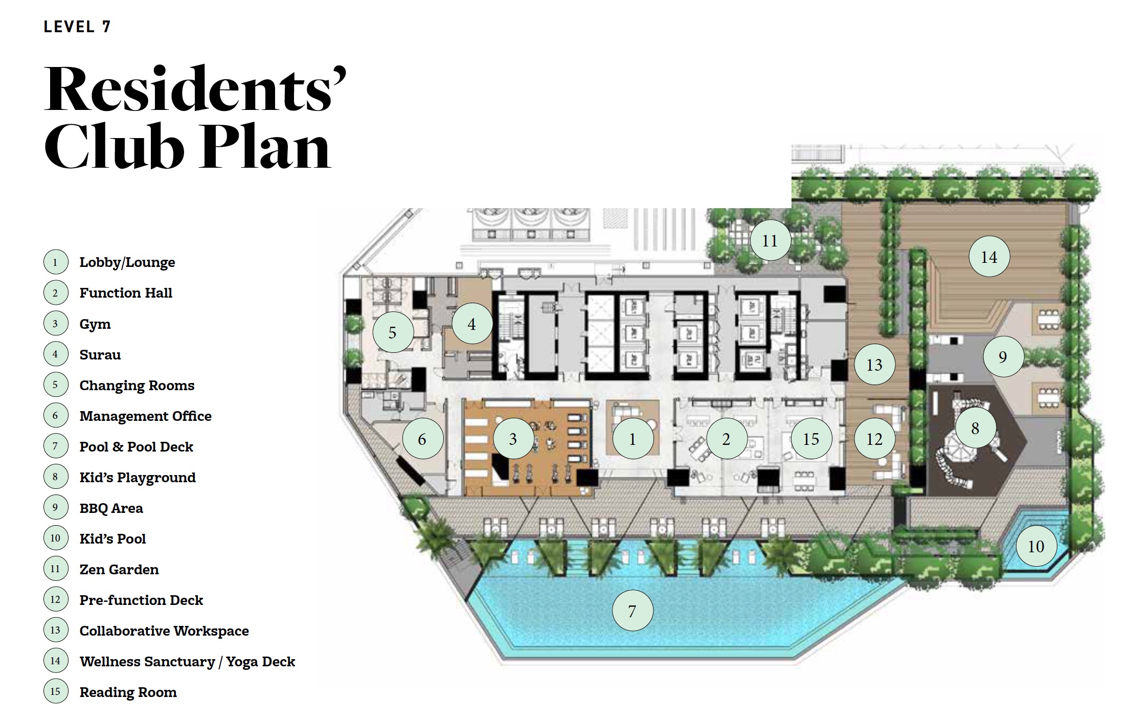 Jewel Oxley KLCC - Facilities Level 7