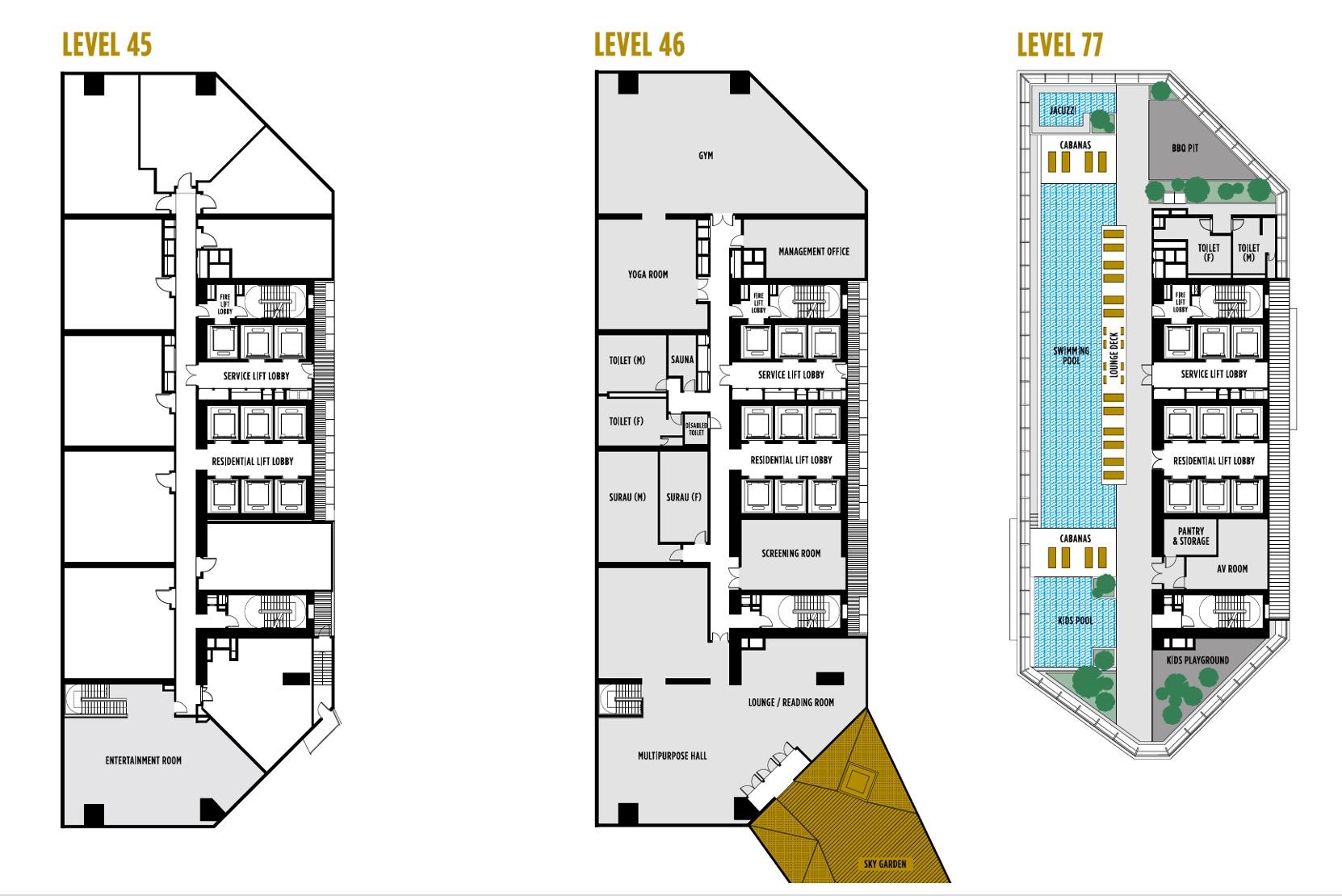 Oxley Towers - SO Sofitel Facilities