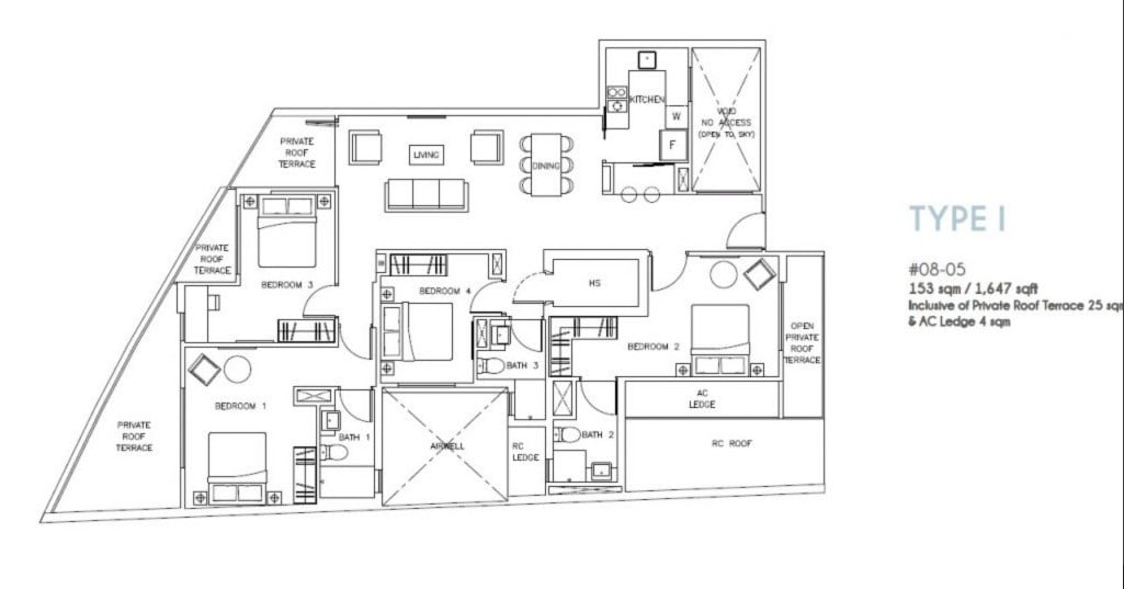 Rezi35-Floorplan-4BR-Type-I