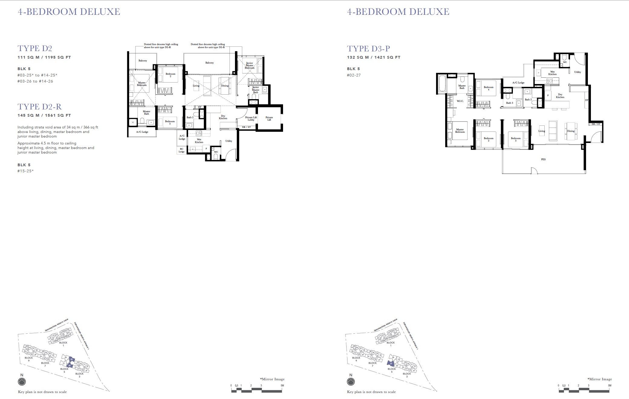 4BR deluxe-the-garden-residences-floor-plan