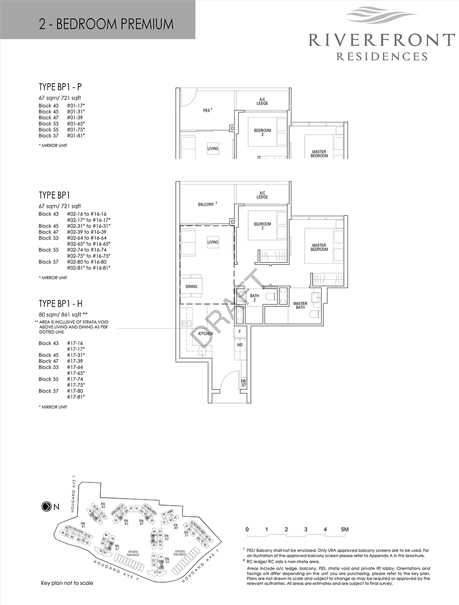 riverfront-hougang-floorplan-2BR Premium