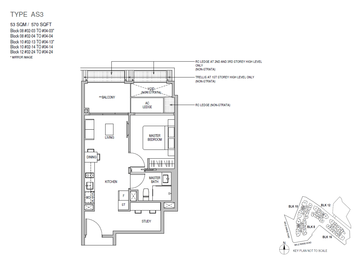 mayfair gardens Floor Plan AS3