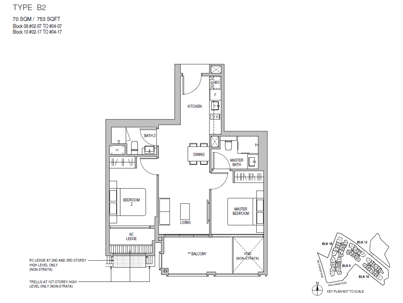 mayfair gardens Floor Plan B2