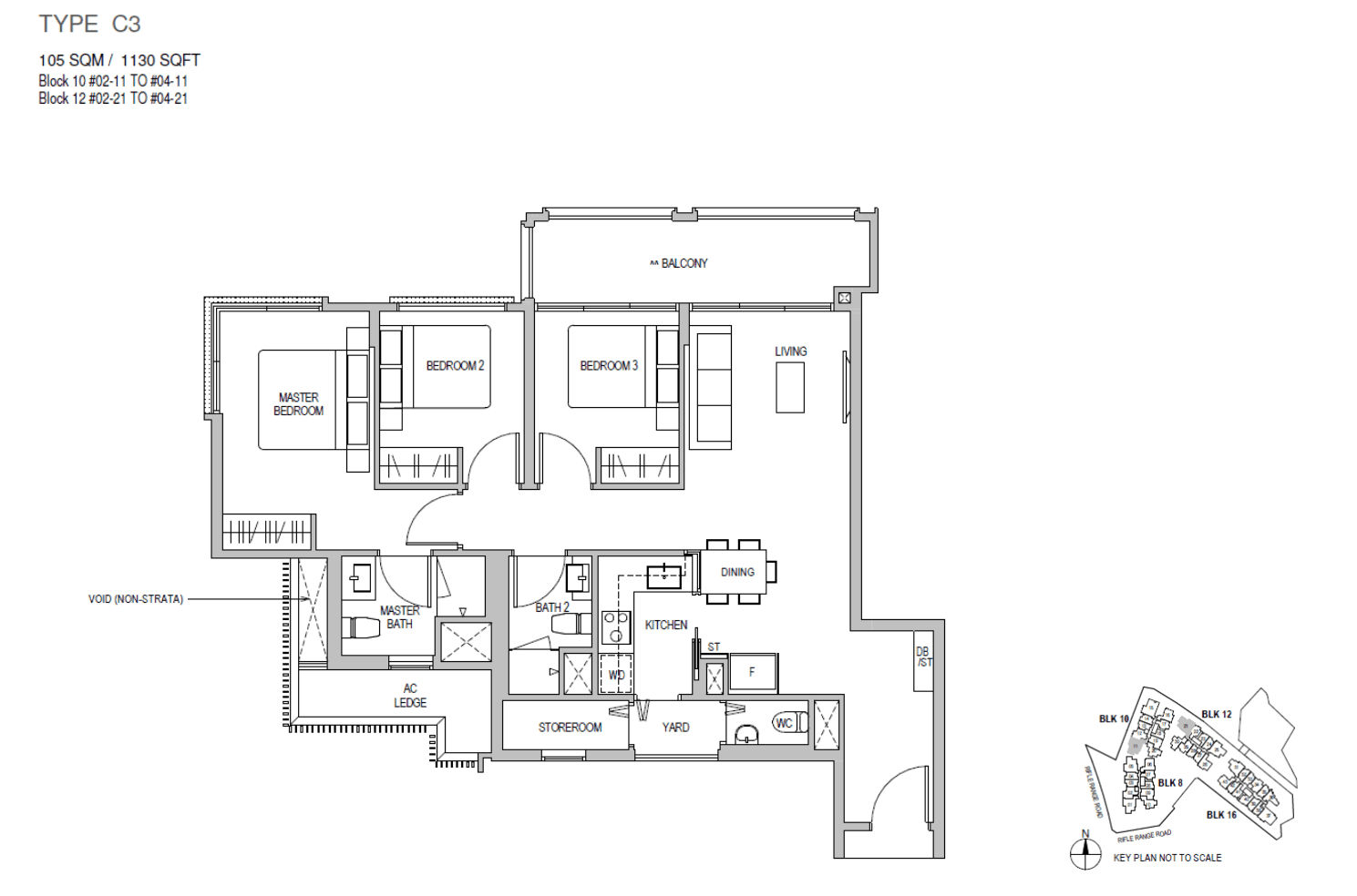 mayfair gardens Floor Plan C3