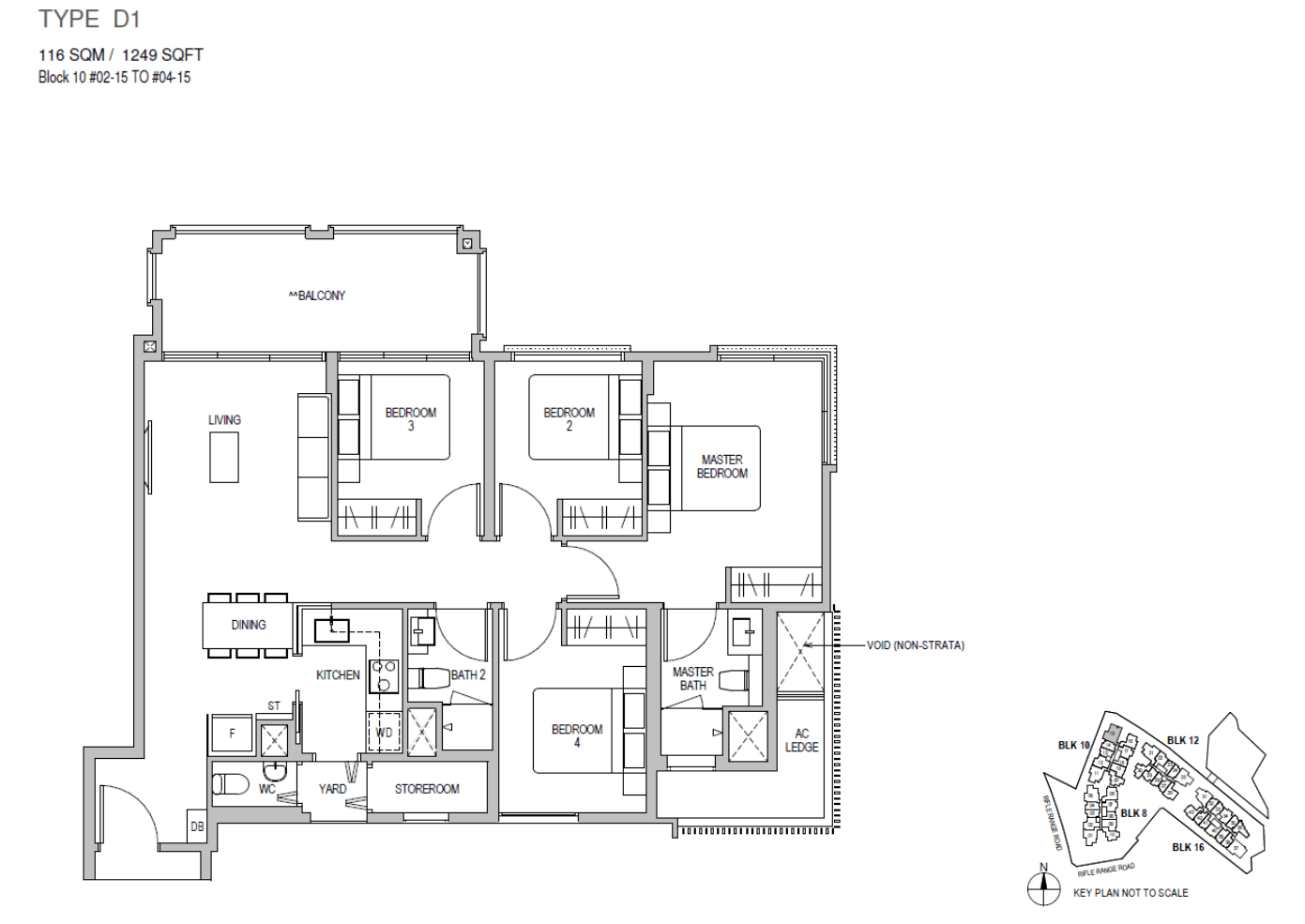 mayfair gardens Floor Plan D1