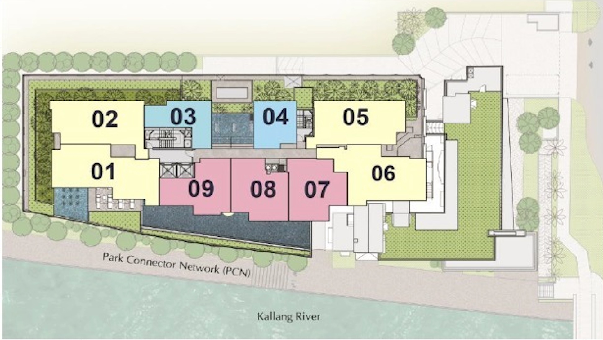 Jui-Residences-site plan