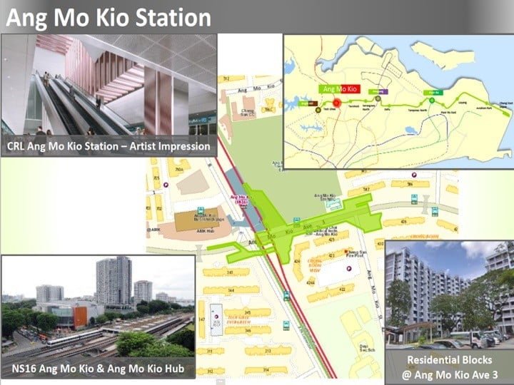 Condo Nearby Cross Island Line CRL Ang Mo Kio Station