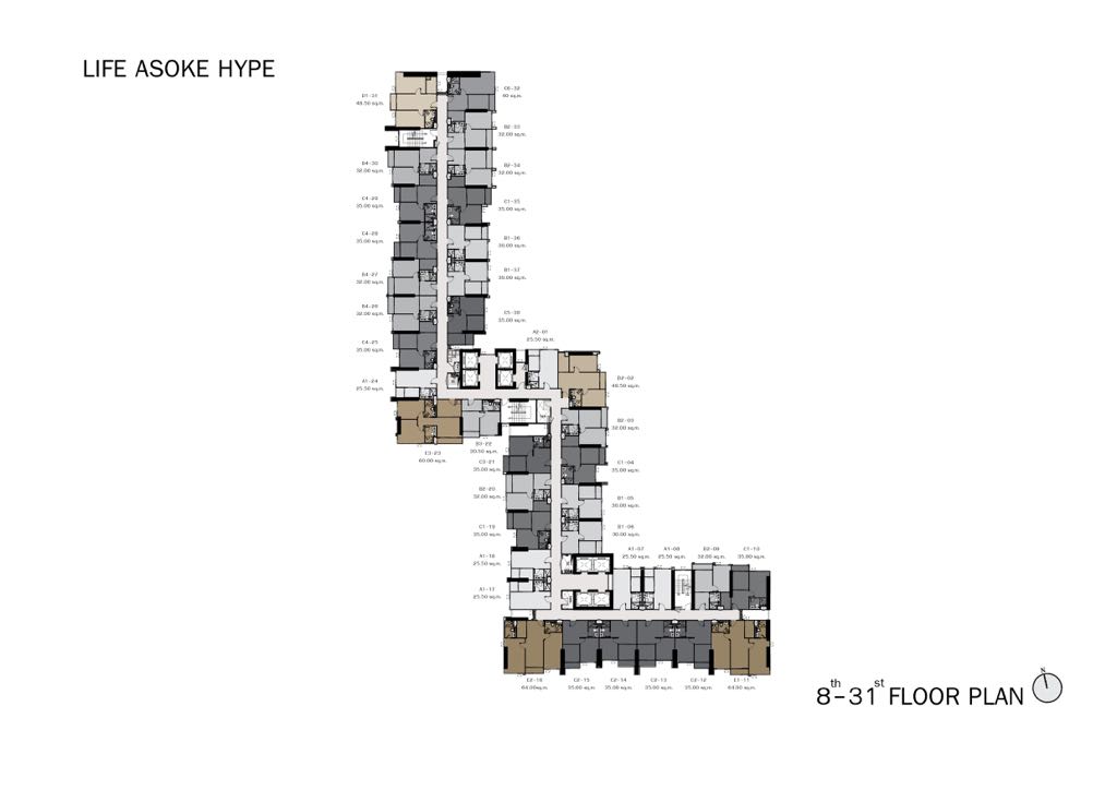 Life-Asoke-Hype-Level-29-Site-Plan