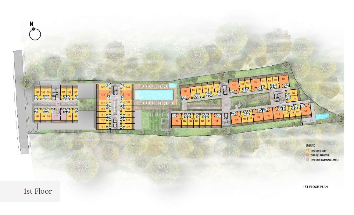 Citadines Bali Site-Plan-1st-Floor