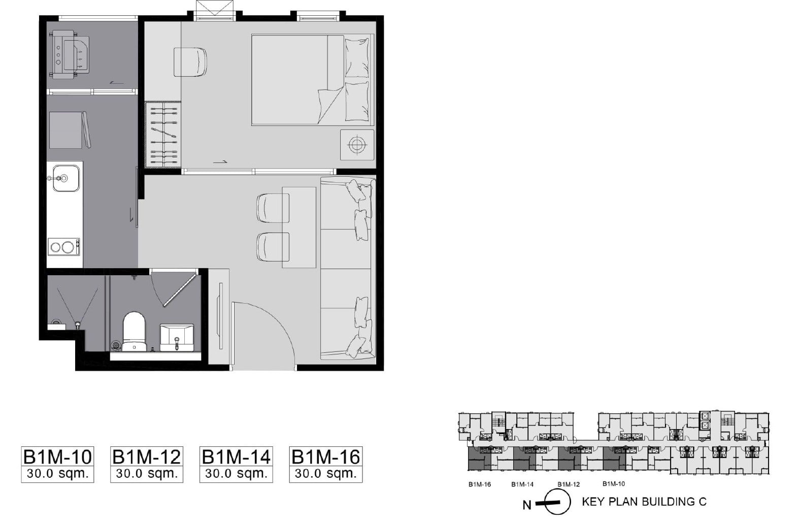 Aspire-Asoke-ratchada-1Bedroom