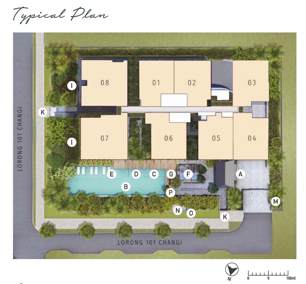 Olloi Joo Chiat Site Plan Typical