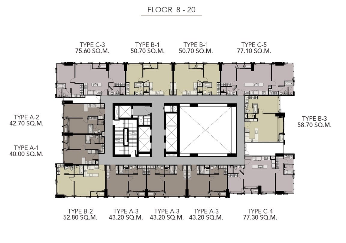 HYDE-Heritage-Thonglor-Floor Plan 8-20