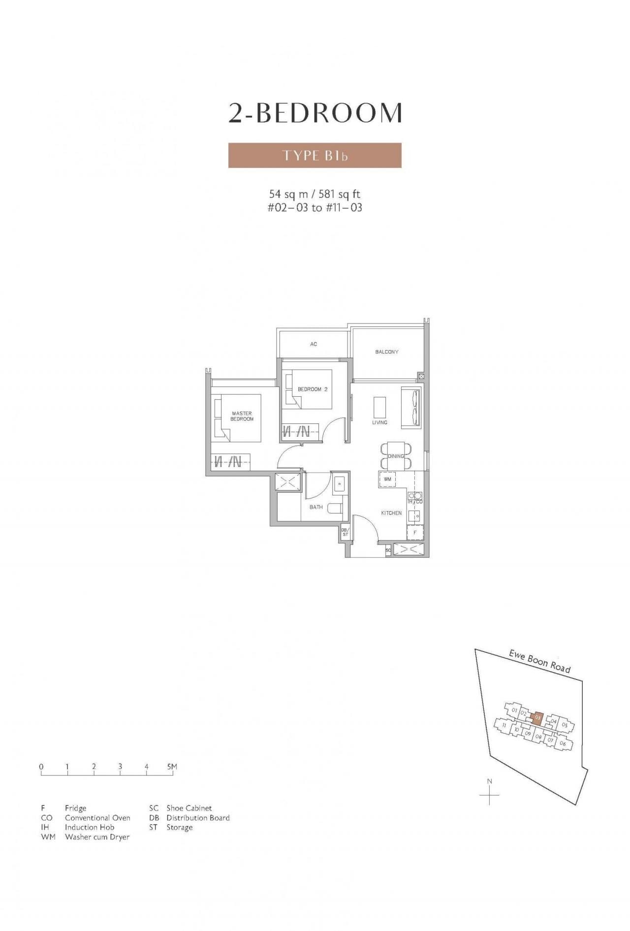 Juniper-Hill-floor plan 2BR B1b