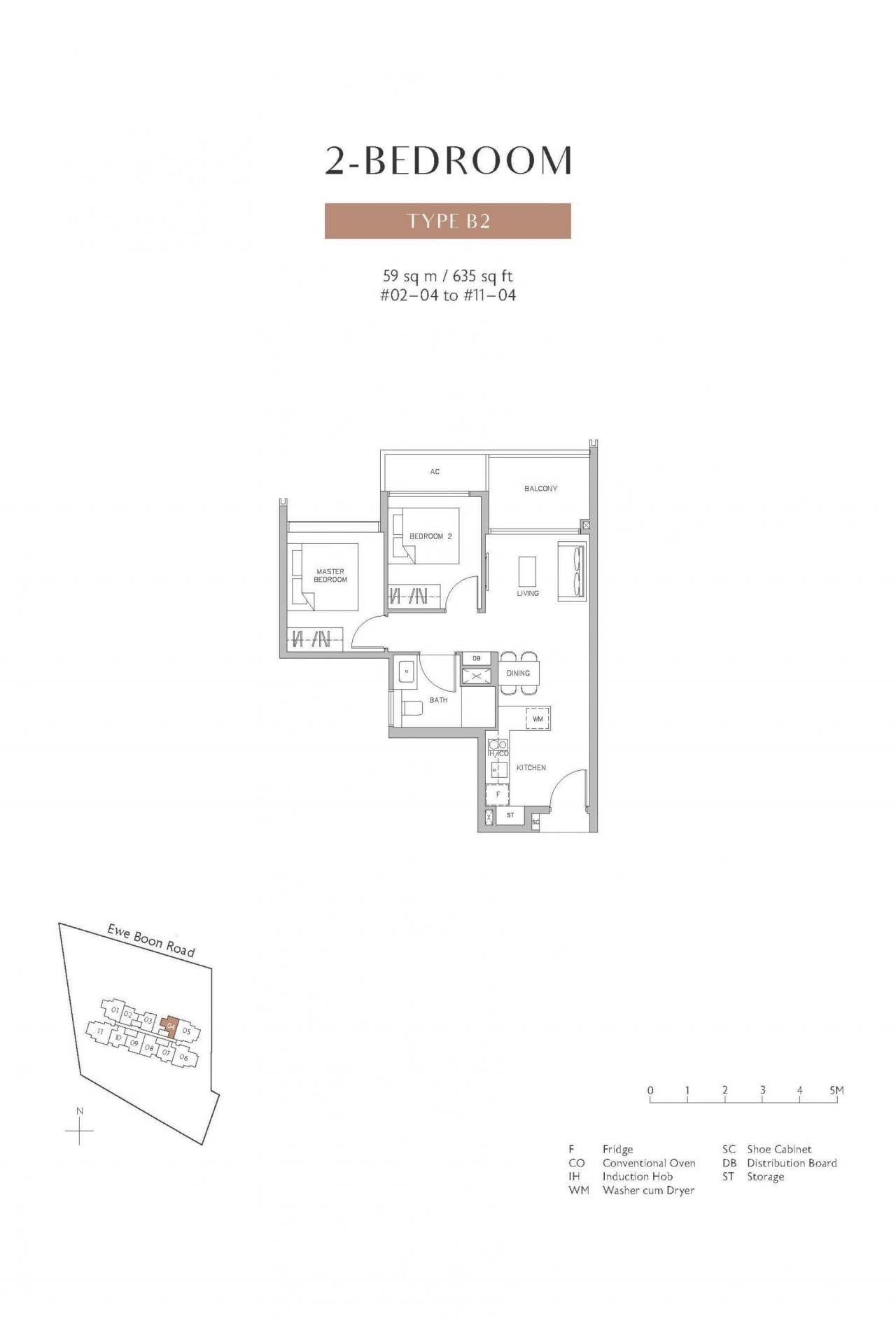 Juniper-Hill-floor plan 2BR B2