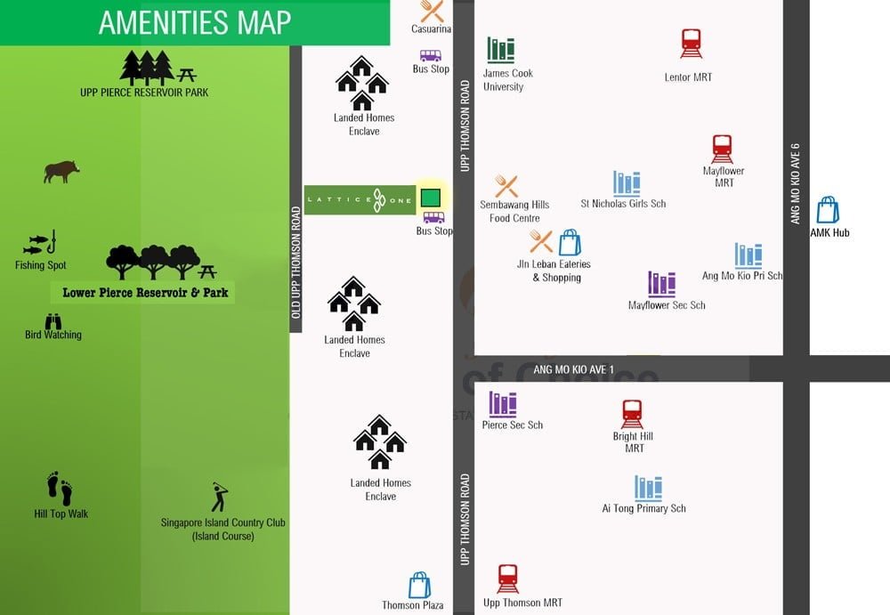 Lattice-One-Amenities-Map