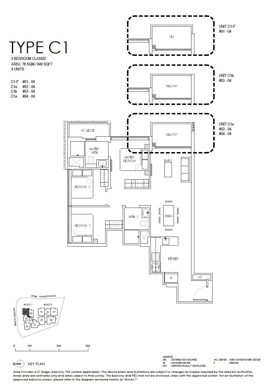 Lattice-One-Floor Plan 3BR