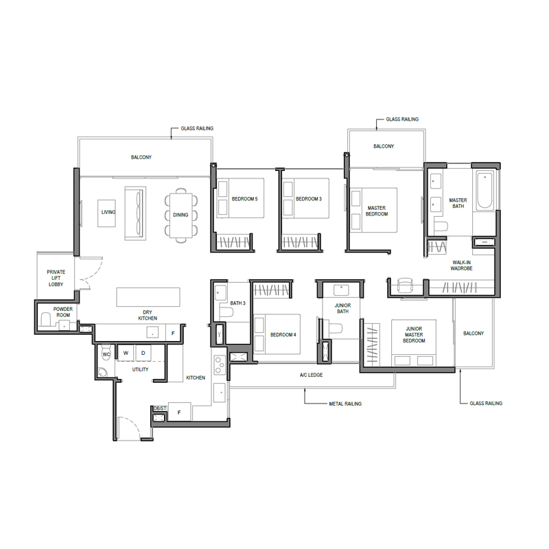 parc-komo-floor-plan-5-bedroom-type-5l2