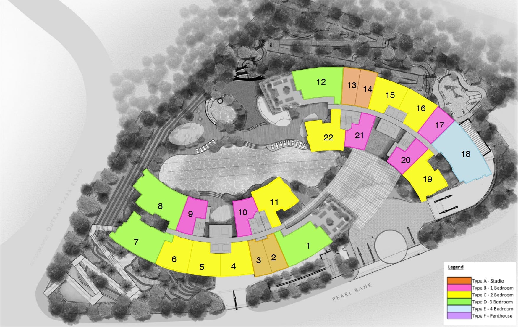 One-Pearl-Bank-Site Plan - 1