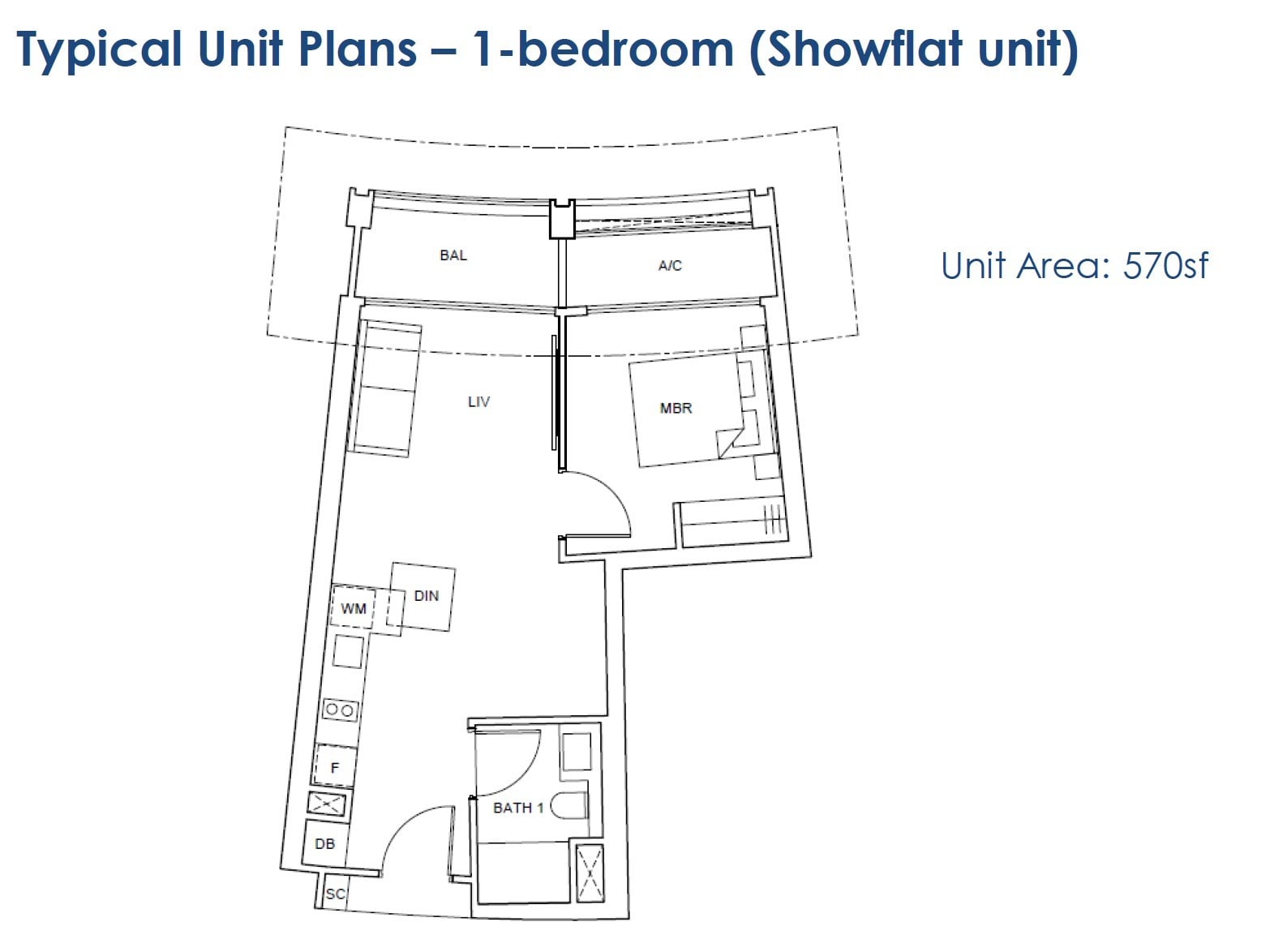 One-Pearl-Bank-floor Plan - 1BR