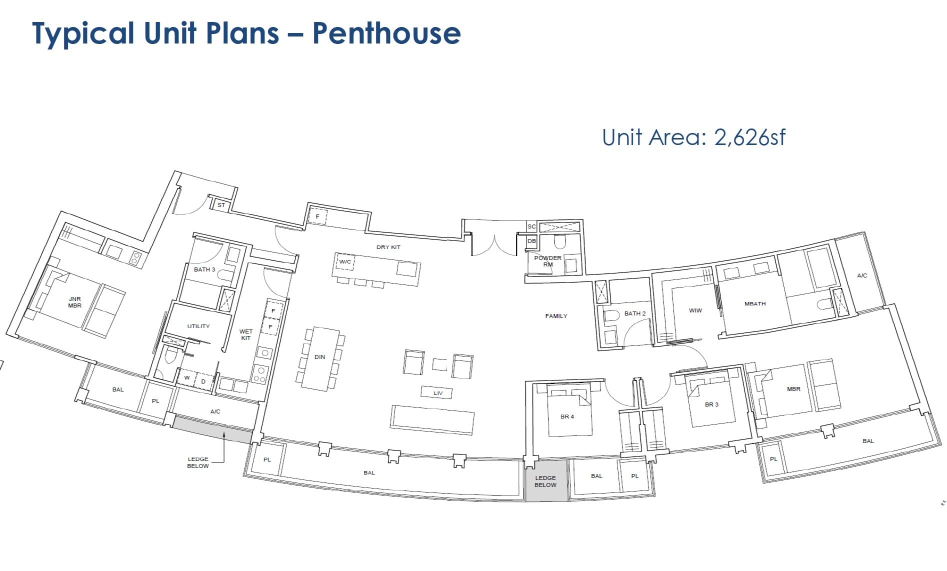 One-Pearl-Bank-floor Plan - Penthouse