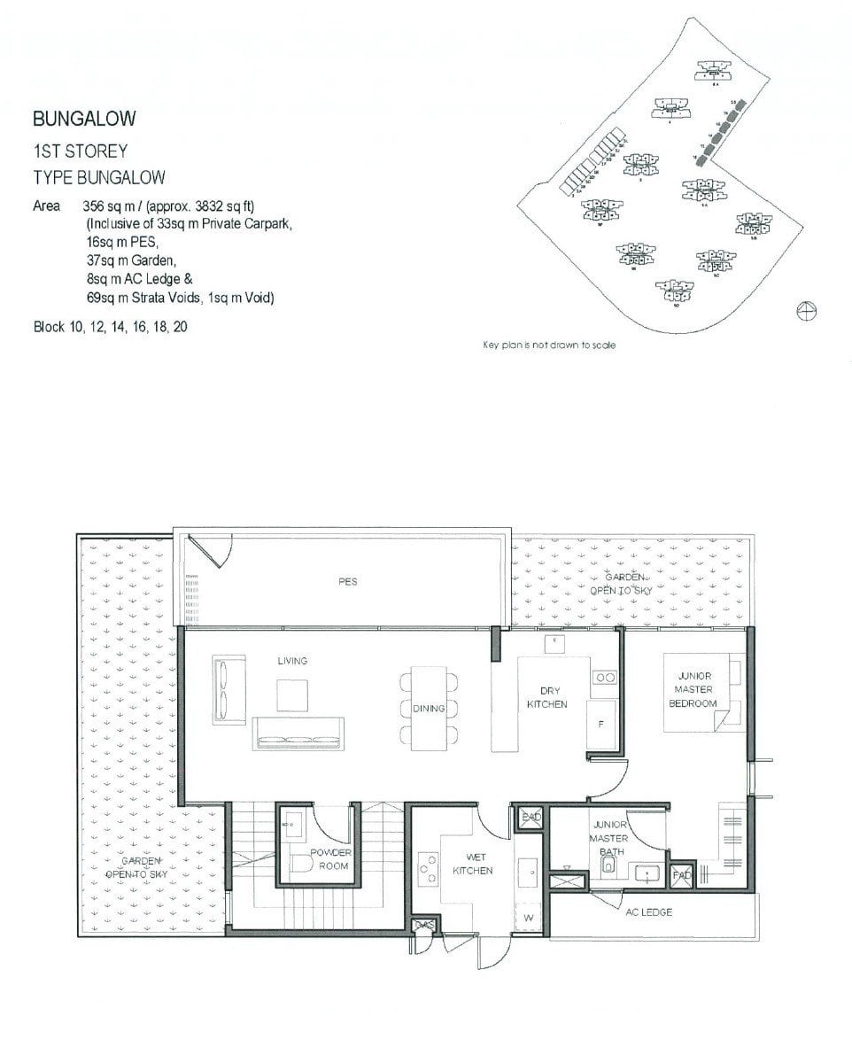 Parc-Clematis-Floor Plan -Bungalow 1