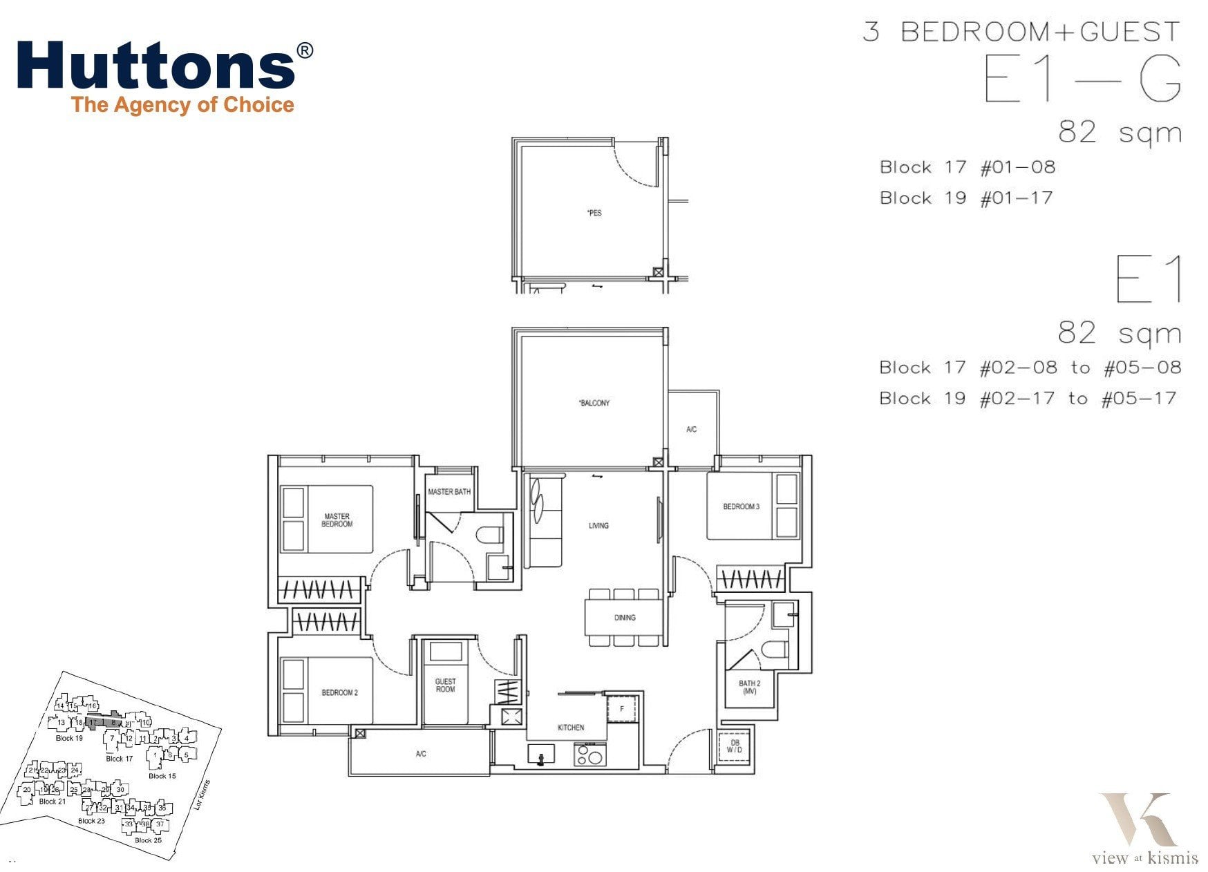 kismis-view-floorplan-3BR+Guest