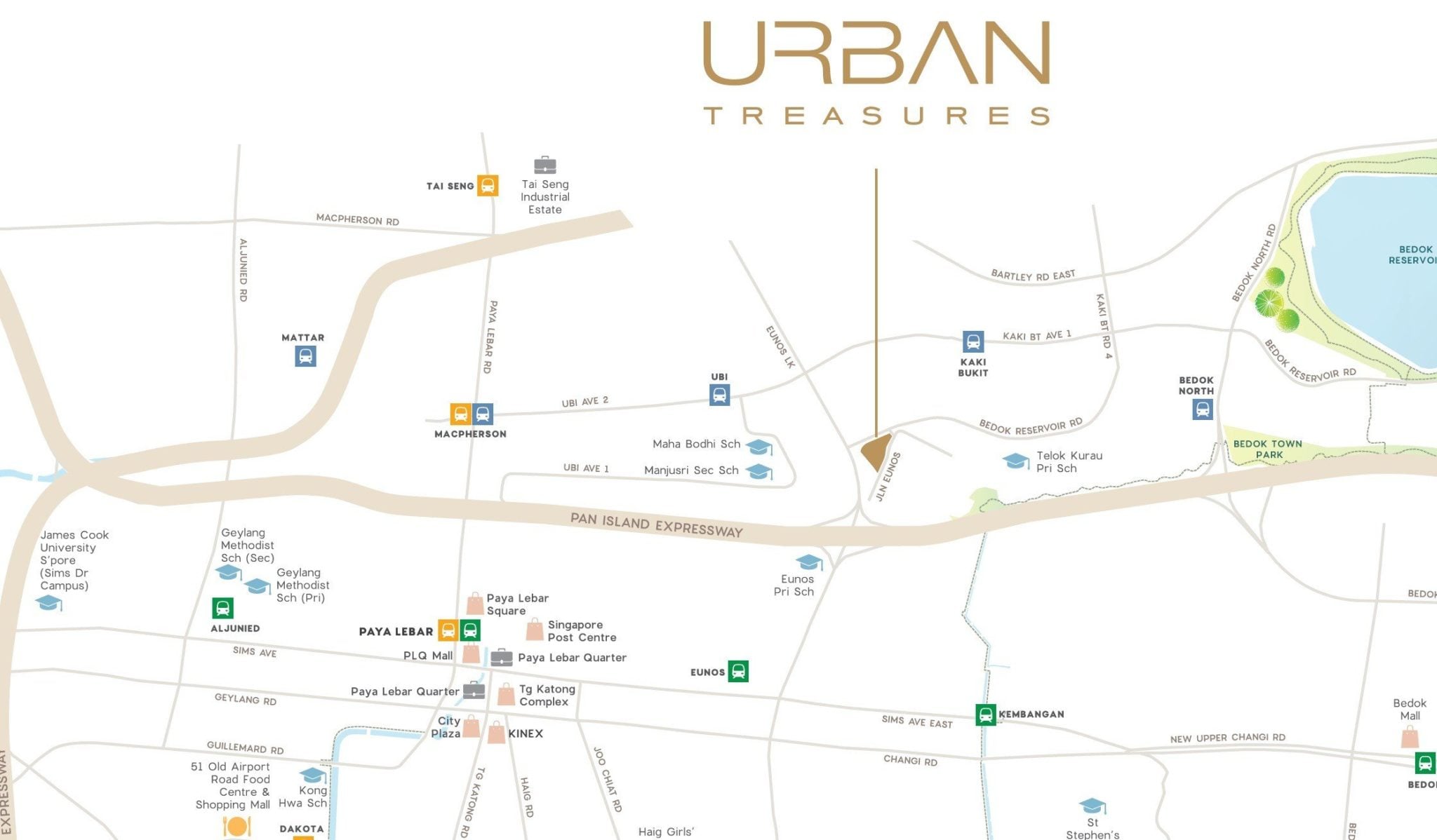 urban treasures map