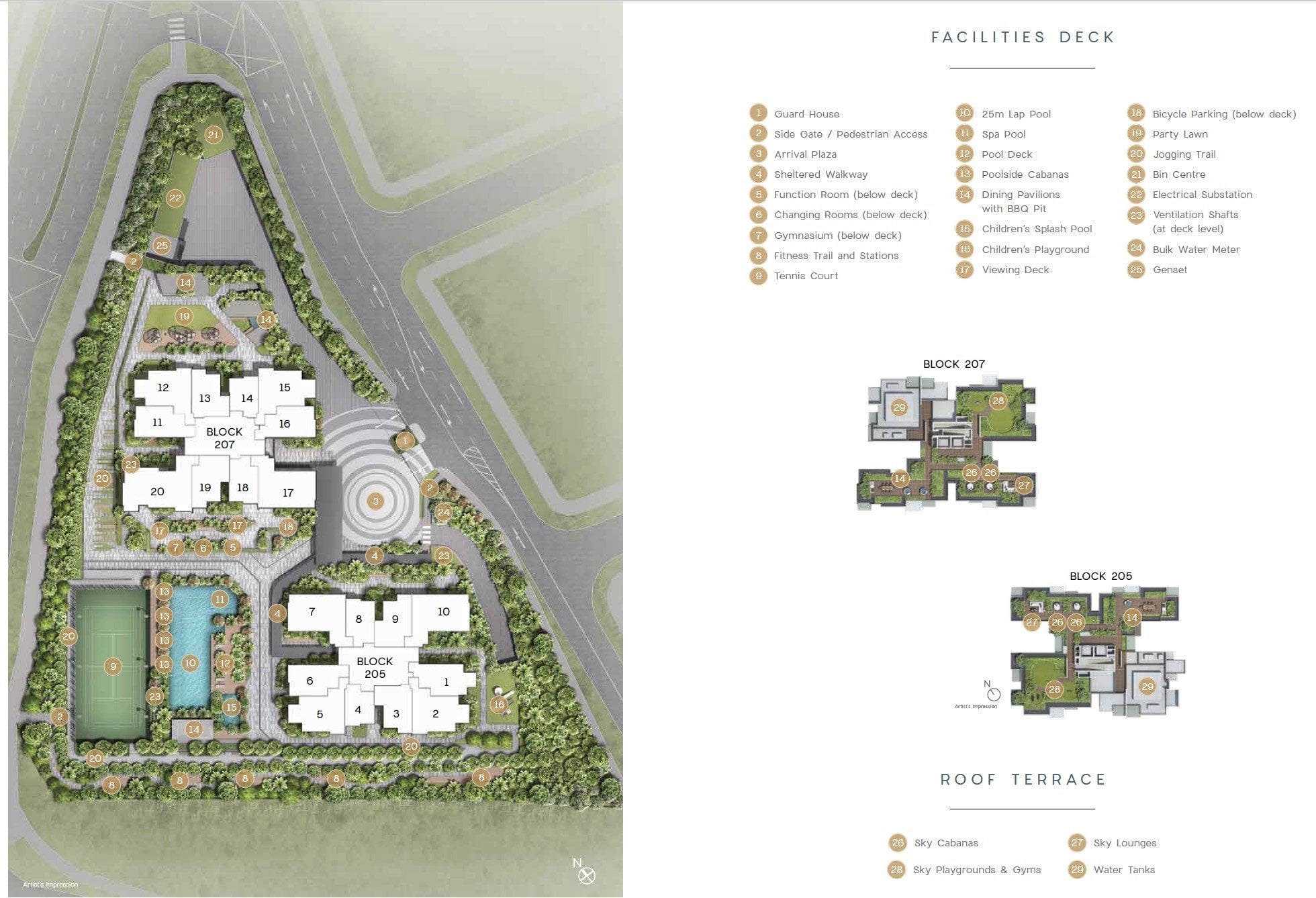 urban treasures site plan