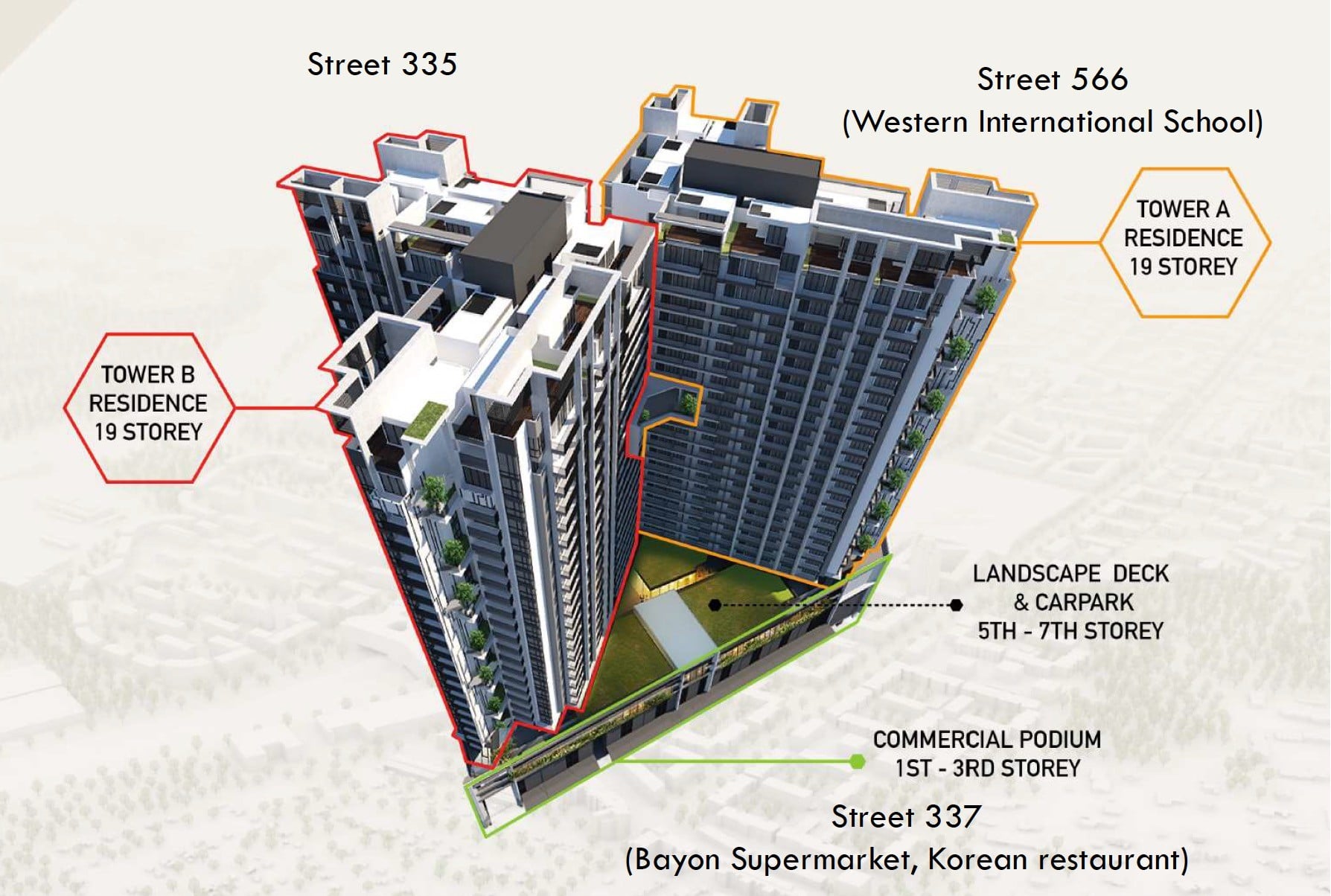 Royal Platinum Building Layout