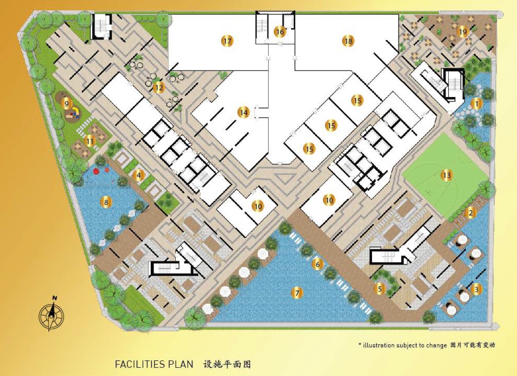 Royal Platinum Site Plan