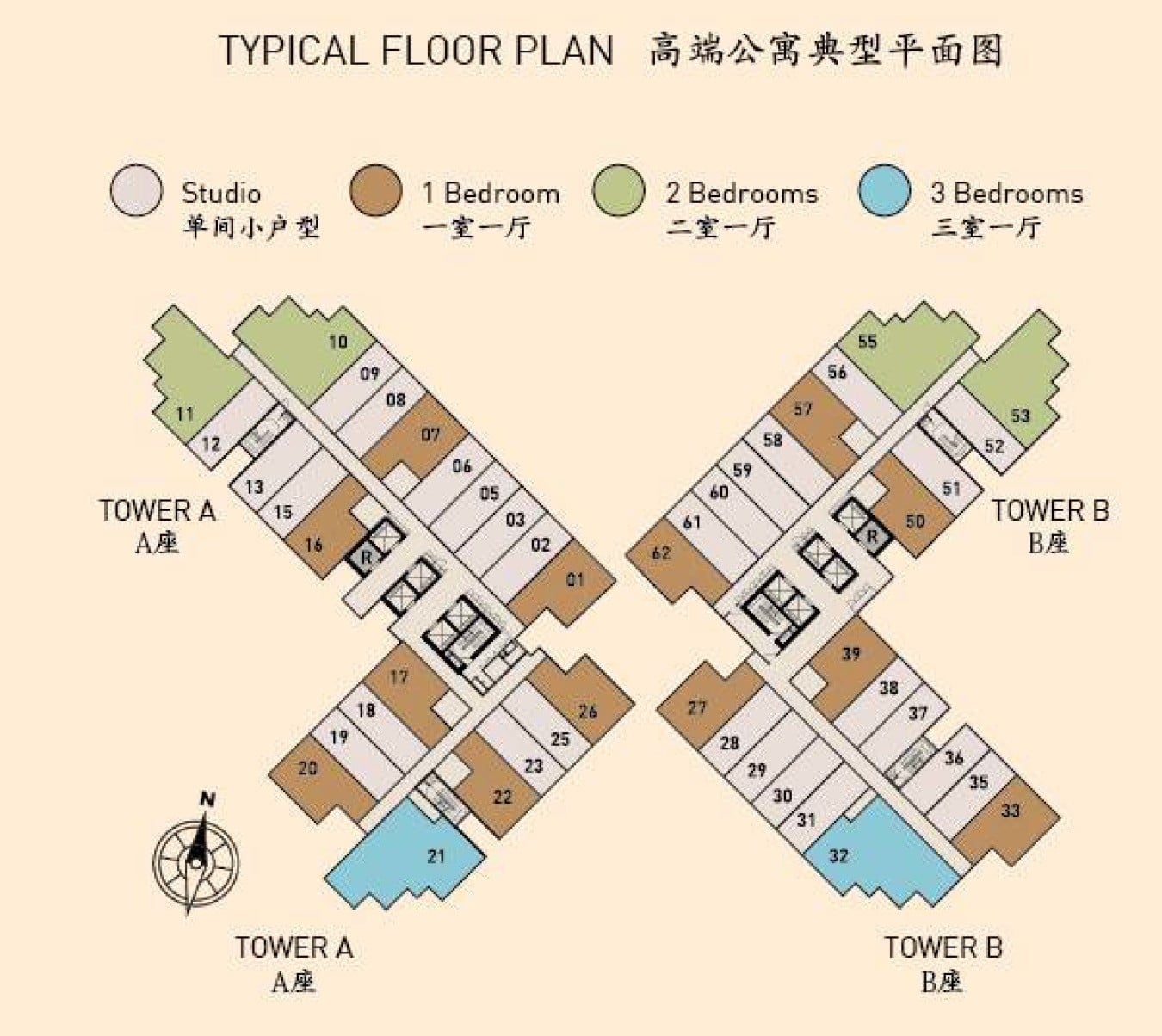 Royal Platinum Typical Floor Plan