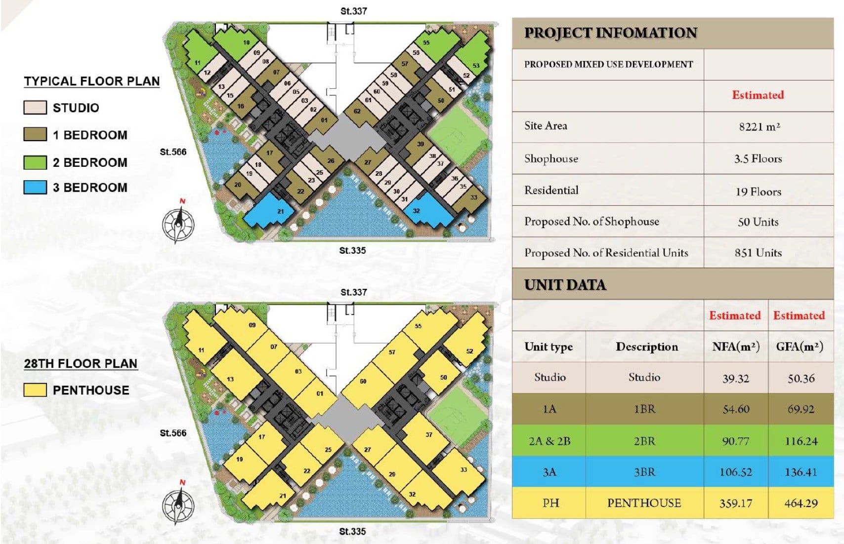 Royal Platinum Typical & Penthouse Floor Plate