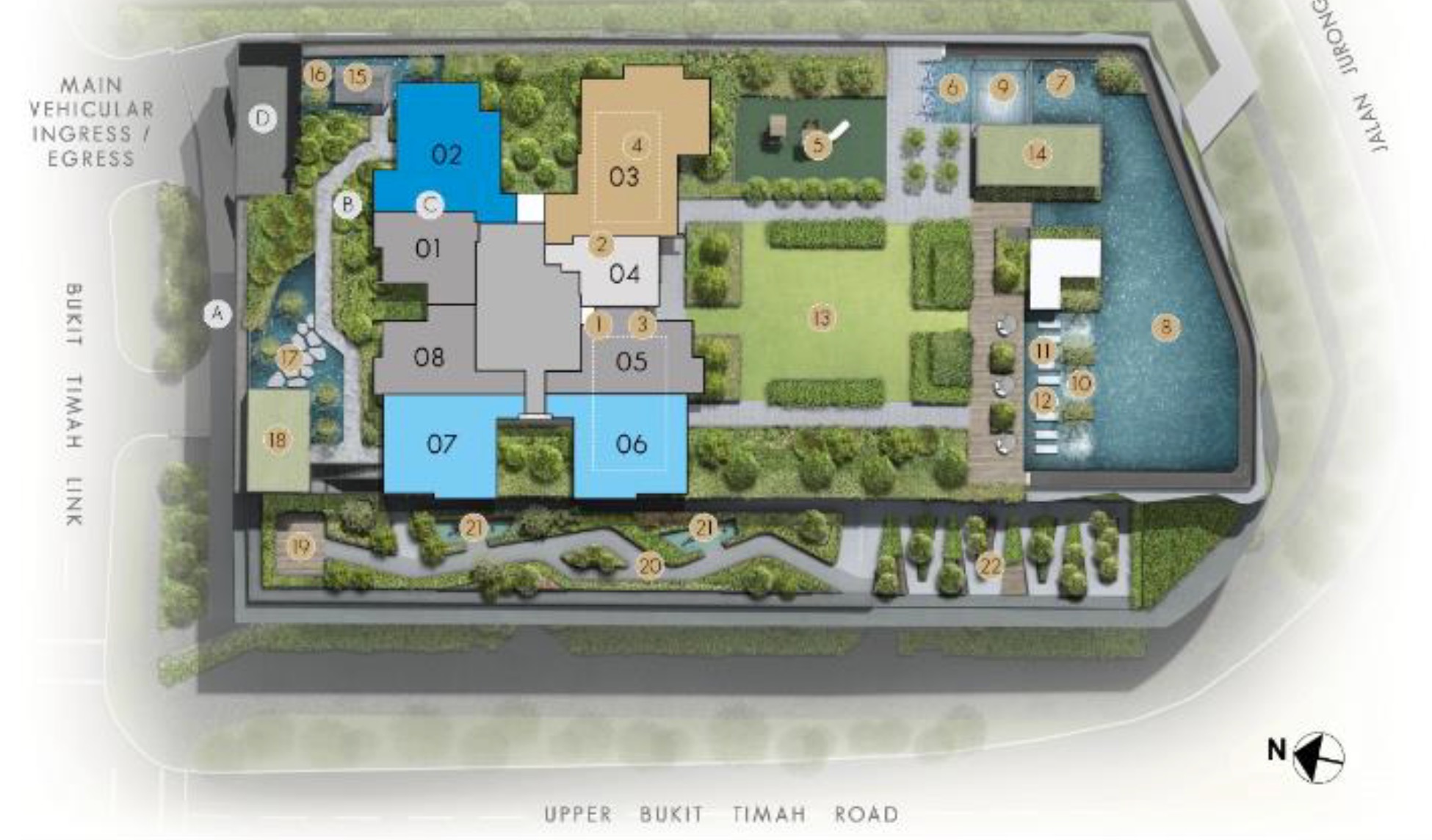 linq condo siteplan