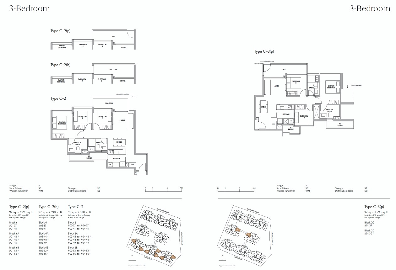 royal-green-floorplan 3BR