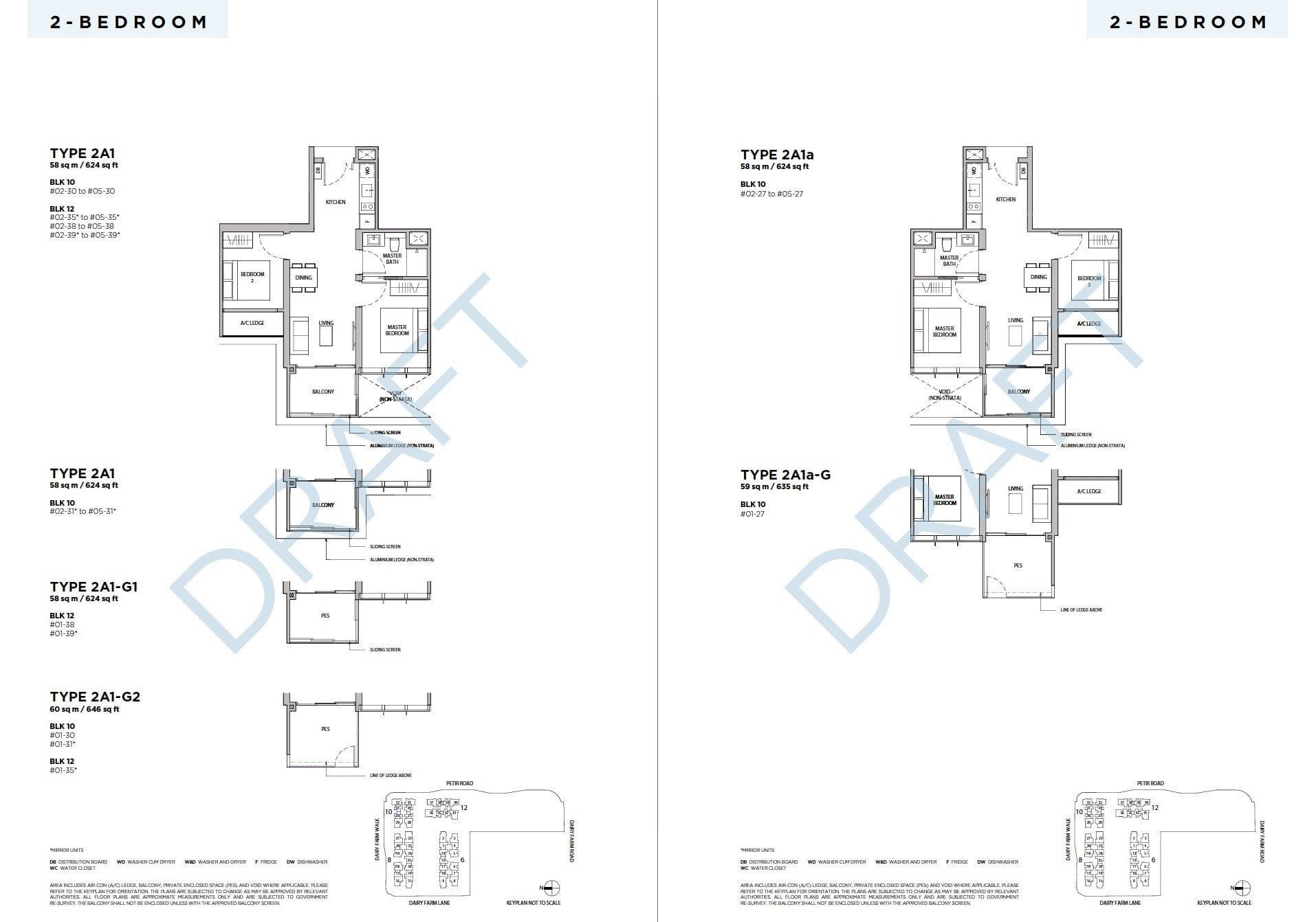 Dairy-Farm-Residences-Floor Plan 2BR