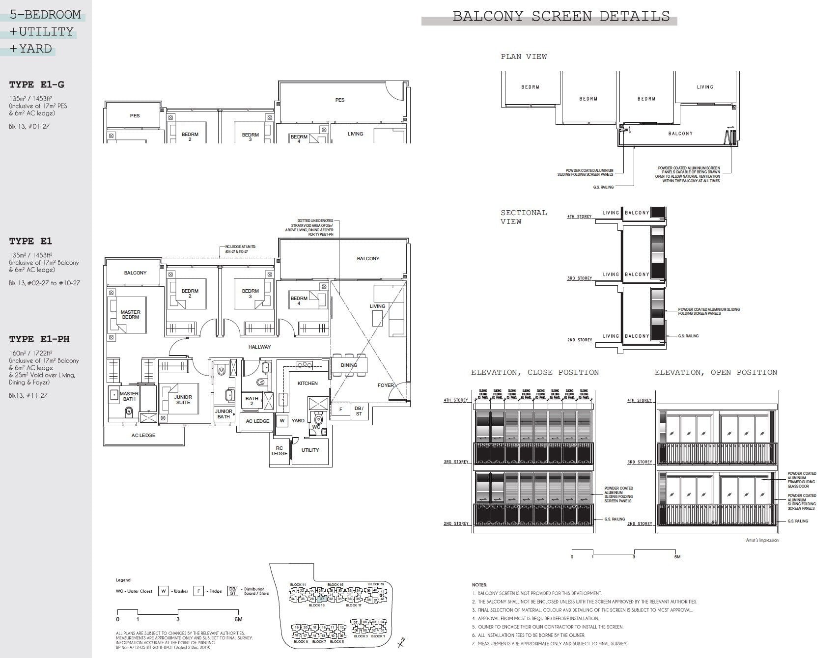 Parc Canberra floor plan floor plan 5BR