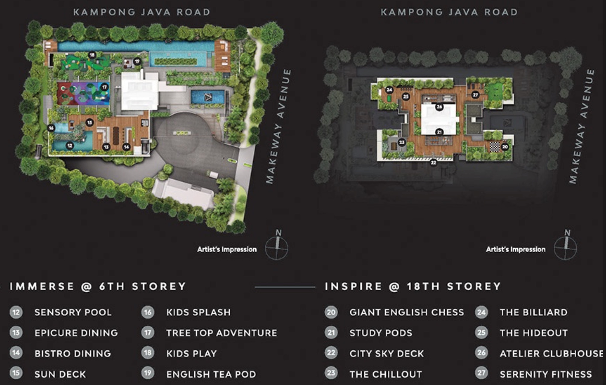 Atelier Newton Site Plan-facilities