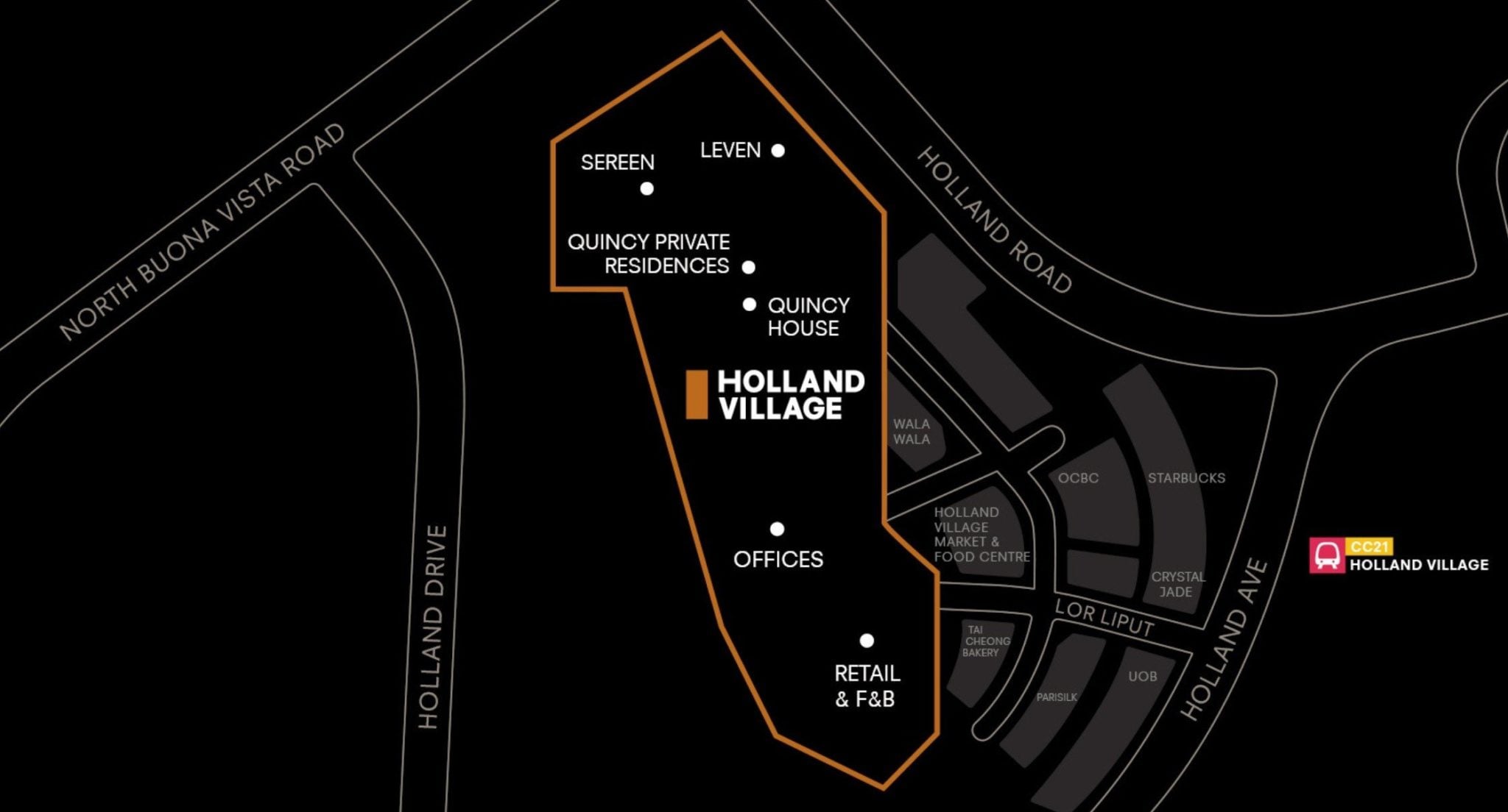 One Holland Village - location map