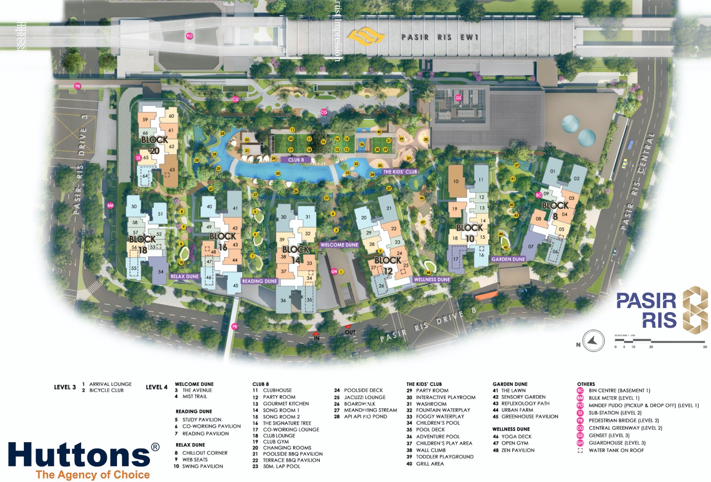 Pasir Ris 8-Site plan