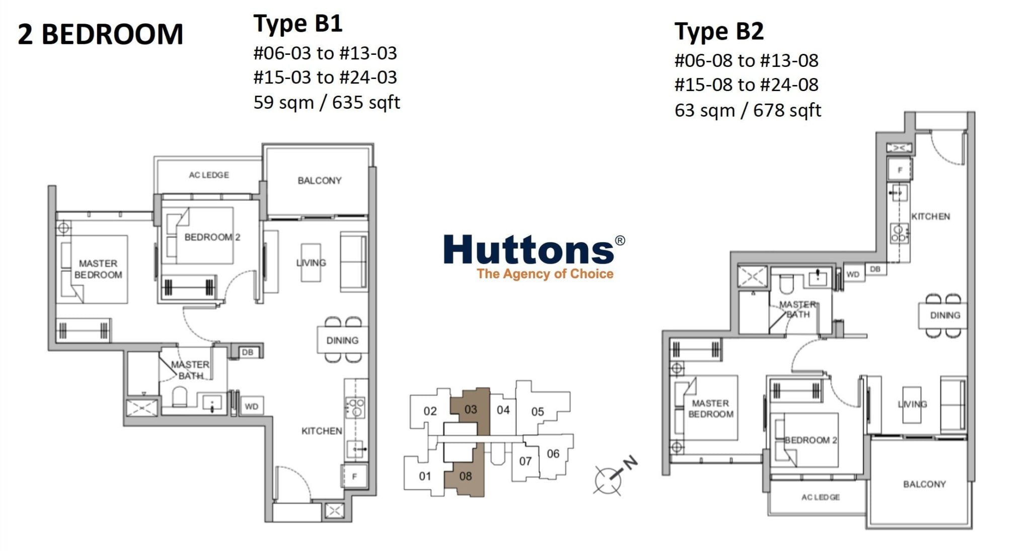 Verticus-floor plan 2BR