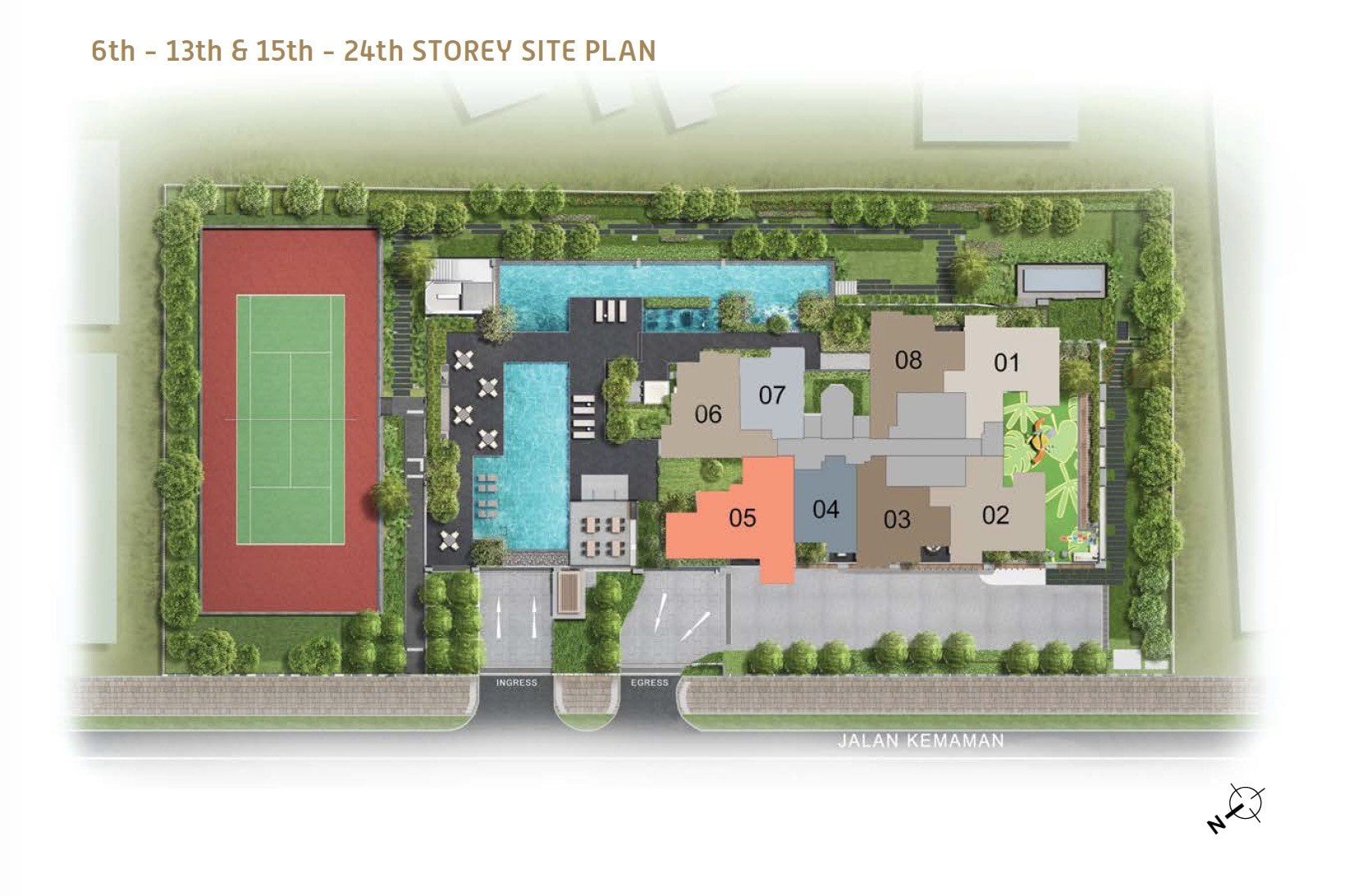 Verticus-site plan 6~13, 15~24