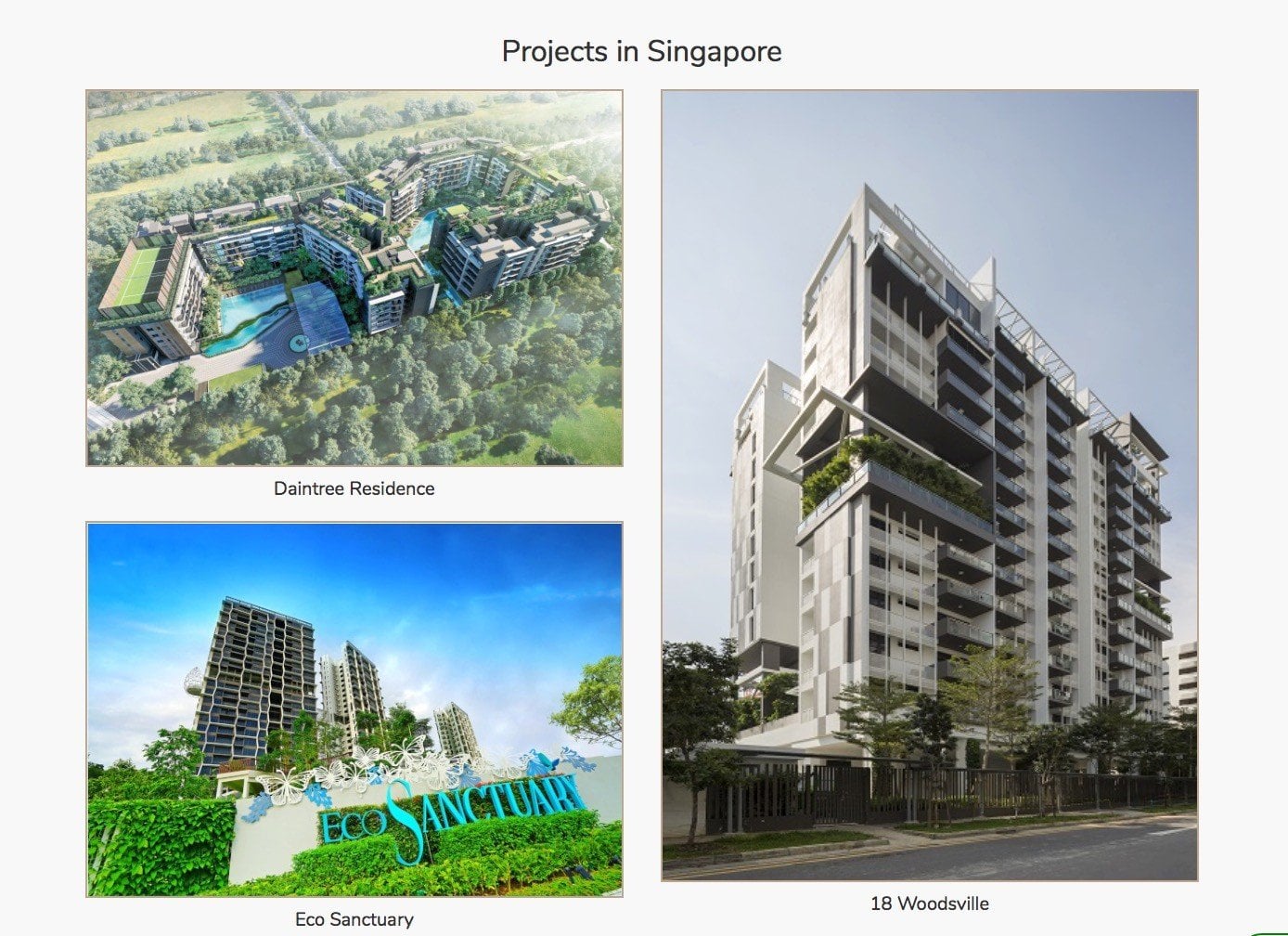 setia-track record in singapore