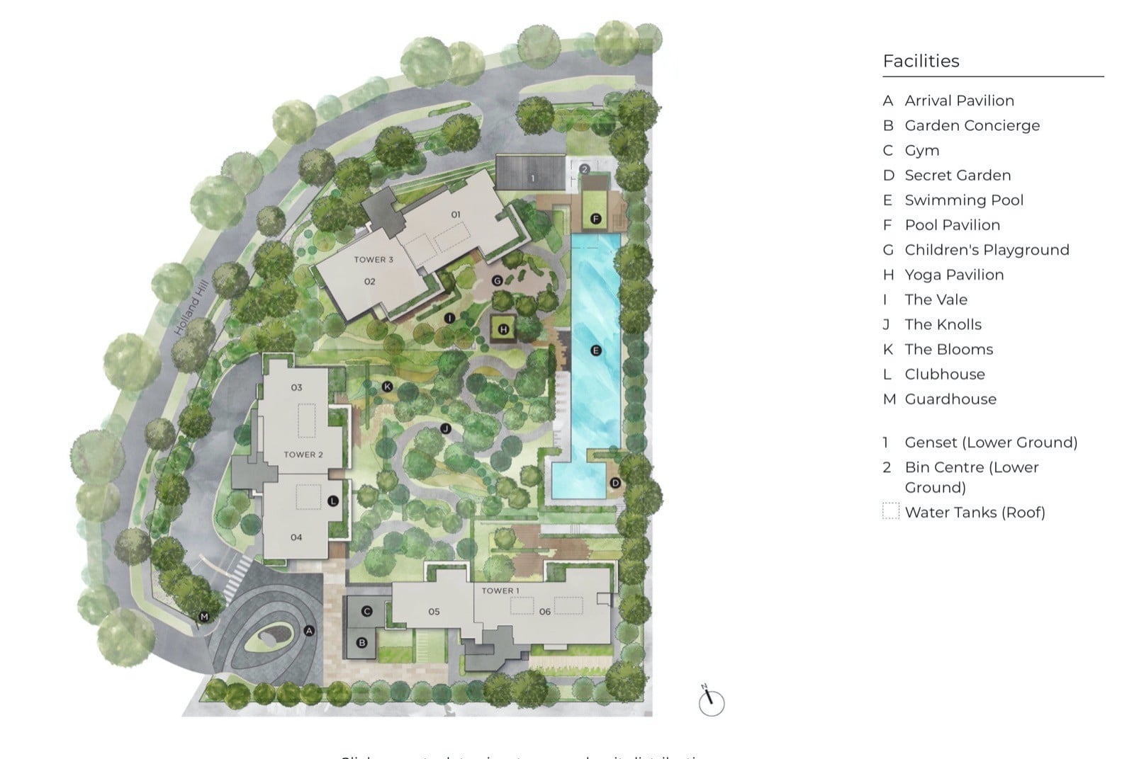 15-Holland Hill -site plan