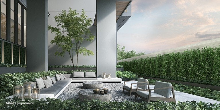 19 Nassim Condo Garden Lounge